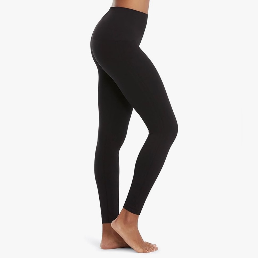 SPANX Look At Me Now Leggings Very Black XL